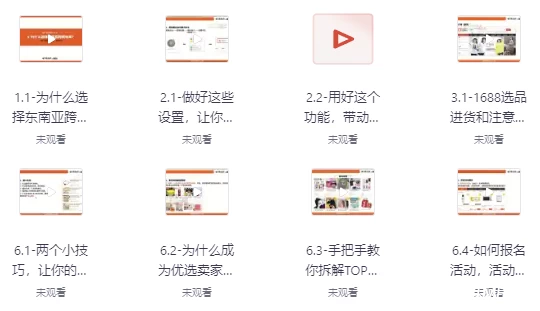 【学运营】跨境电商Shopee（虾皮） 基础运营实操课
