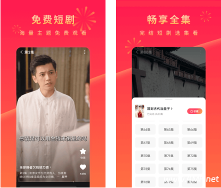 红果免费短剧 v6.6.9.32 VIP会员版 无广告 - 海量热门短剧-纯净分享