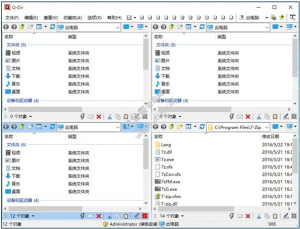 多窗口资源管理器 Q-Dir v12.36 绿色版