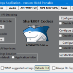 Shark007 Codecs(多媒体编解码器套件) v20.3.8 便携版
