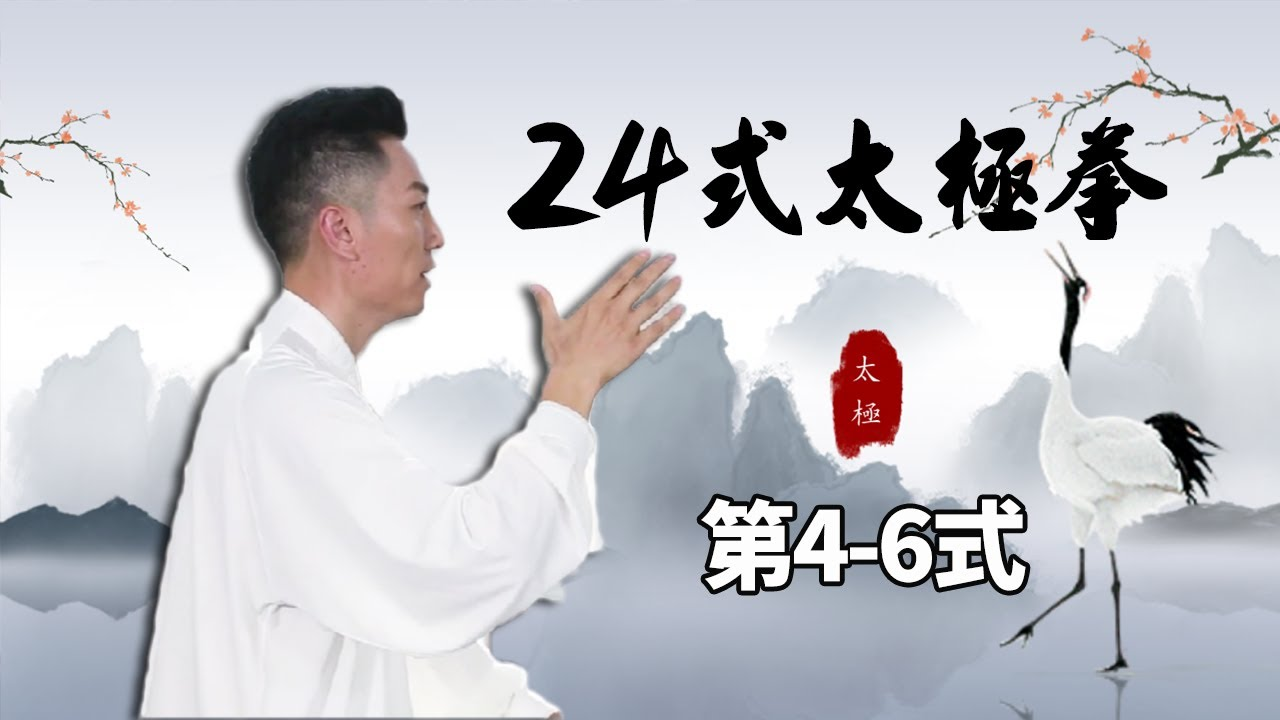 《24式太极拳》 太极拳世界冠军柴云龙讲解版
