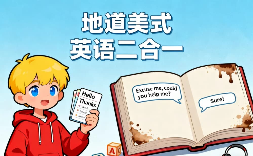 【学英语】地道美式英语二合一