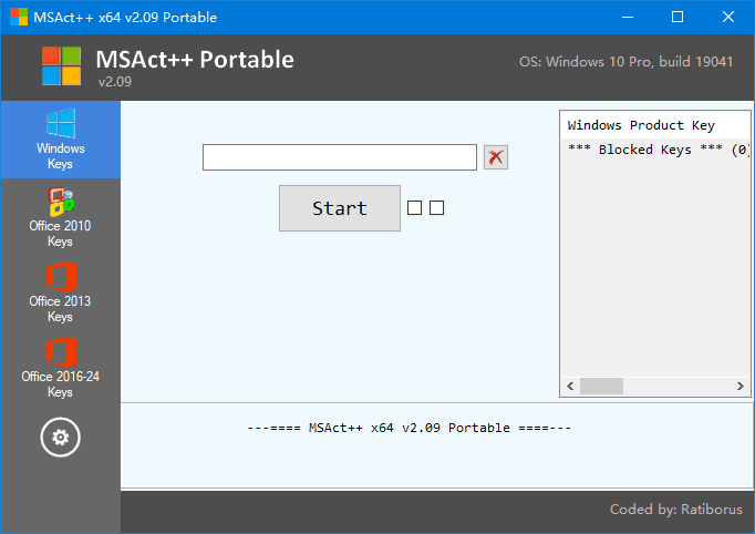 MSAct++(Windows和Office激活工具) 绿色版 v2.10