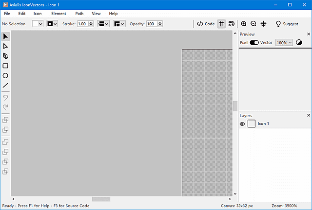 Axialis IconVectors(矢量图标编辑器) 便携版 v1.10