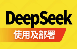 DeepSeek使用及部署 – 带软件资料