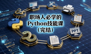 职场人必学的Python技能课（完结）