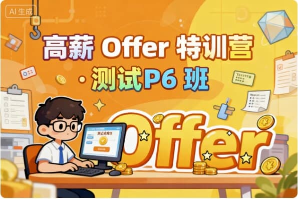 高薪 Offer 特训营 · 测试 P6 班