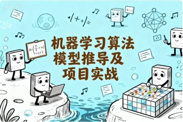 机器学习算法模型推导及项目实战
