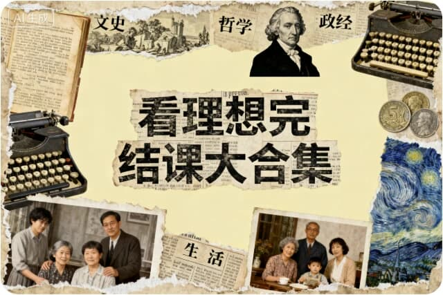 【看理想】完结课大合集