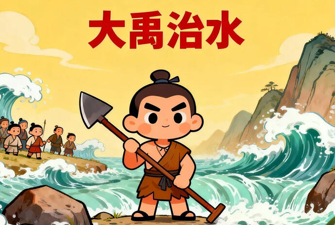动画片《大禹治水》,带孩子领略华夏智慧与治水精神