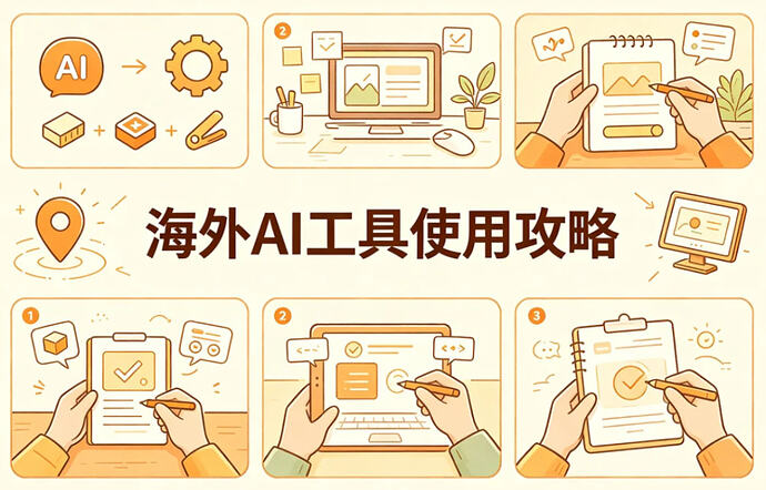 零基础玩转海外AI工具：ChatGPT、Claude、Gemini全套实操指南